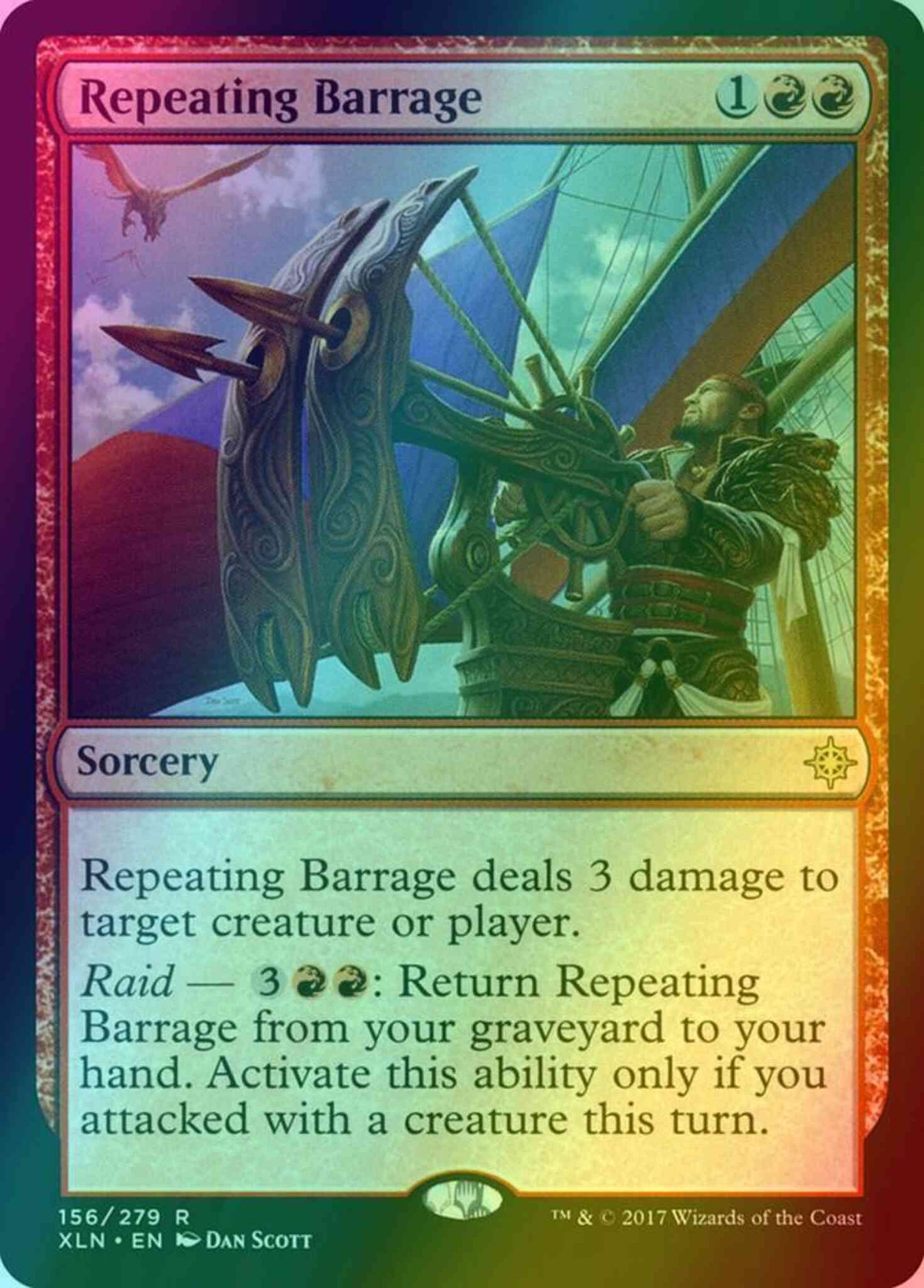 Repeating Barrage [156] [Ixalan] [Foil]