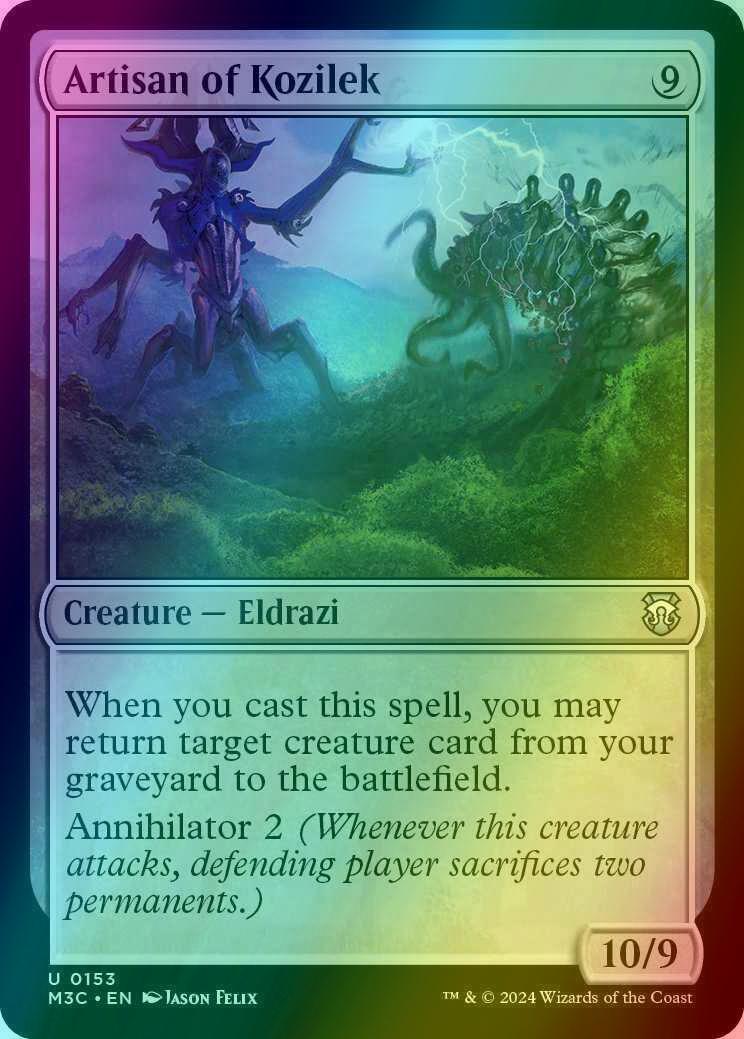 Artisan of Kozilek [153] [Modern Horizons 3: Commander] [Ripple Foil]