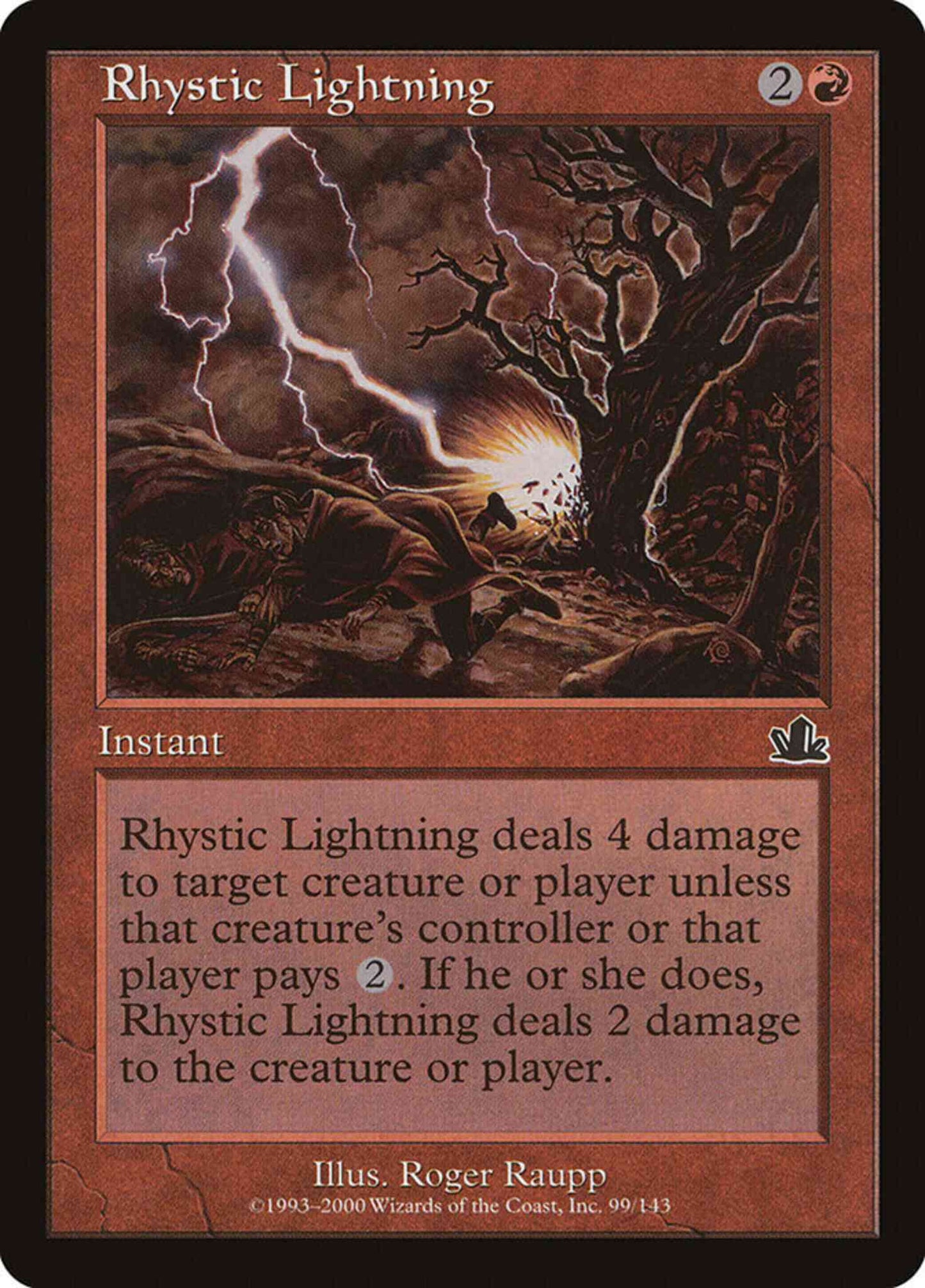 Rhystic Lightning [99] [Prophecy] [Non-Foil]