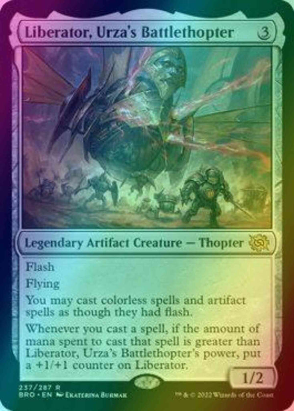 Liberator, Urza's Battlethopter [237] [The Brothers' War] [Foil]