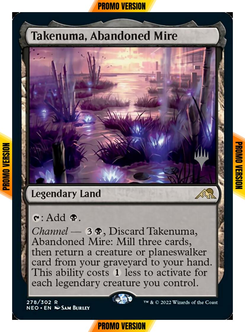 Takenuma, Abandoned Mire [Promo Pack] [278p] [Kamigawa: Neon Dynasty: Promos] [Non-Foil]
