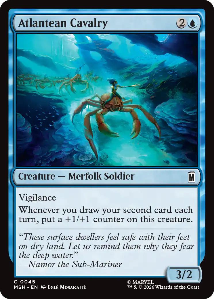 Atlantean Cavalry [45] [Marvel Super Heroes] [Non-Foil]