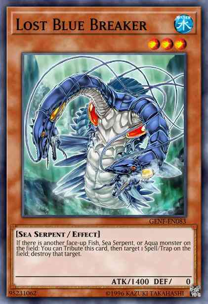 Lost Blue Breaker - GENF-EN083 - Secret Rare - Unlimited