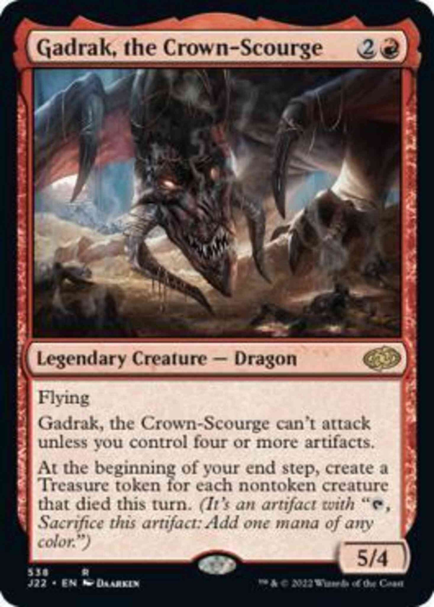 Gadrak, the Crown-Scourge [538] [Jumpstart 2022] [Non-Foil]