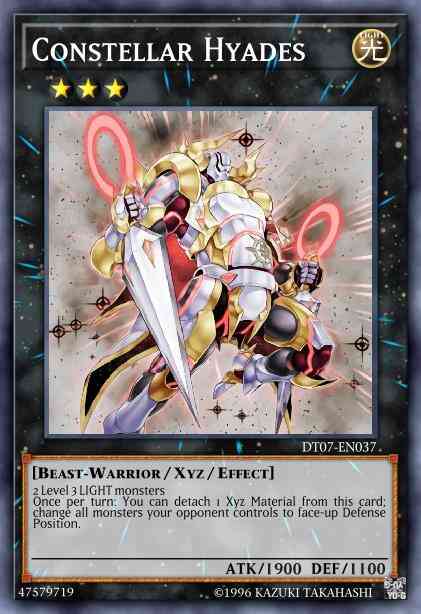 Constellar Hyades - DT07-EN037 - Duel Terminal Super Parallel Rare - Duel Terminal