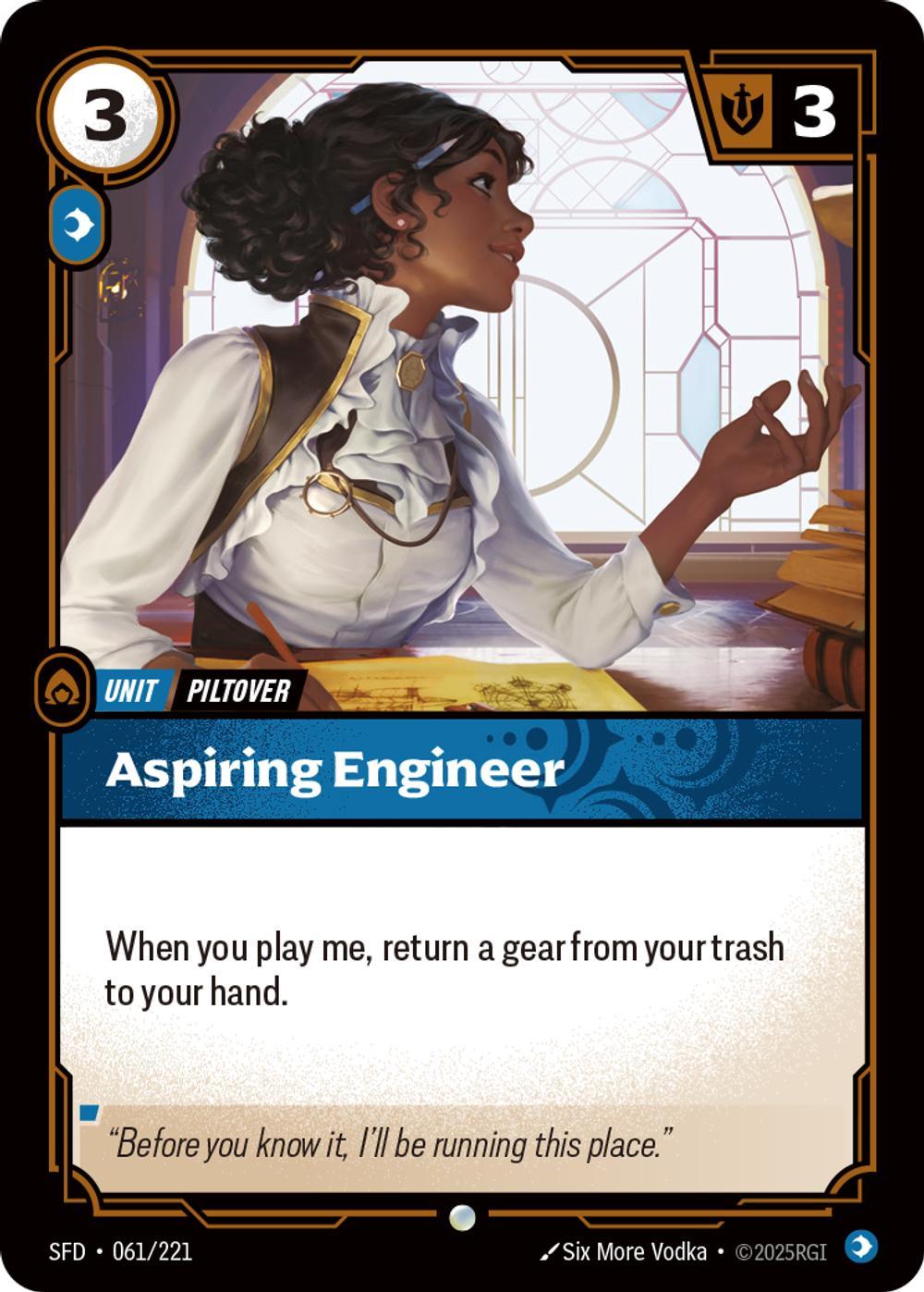 Aspiring Engineer - 061/221 [Spiritforged] [Non-Foil]