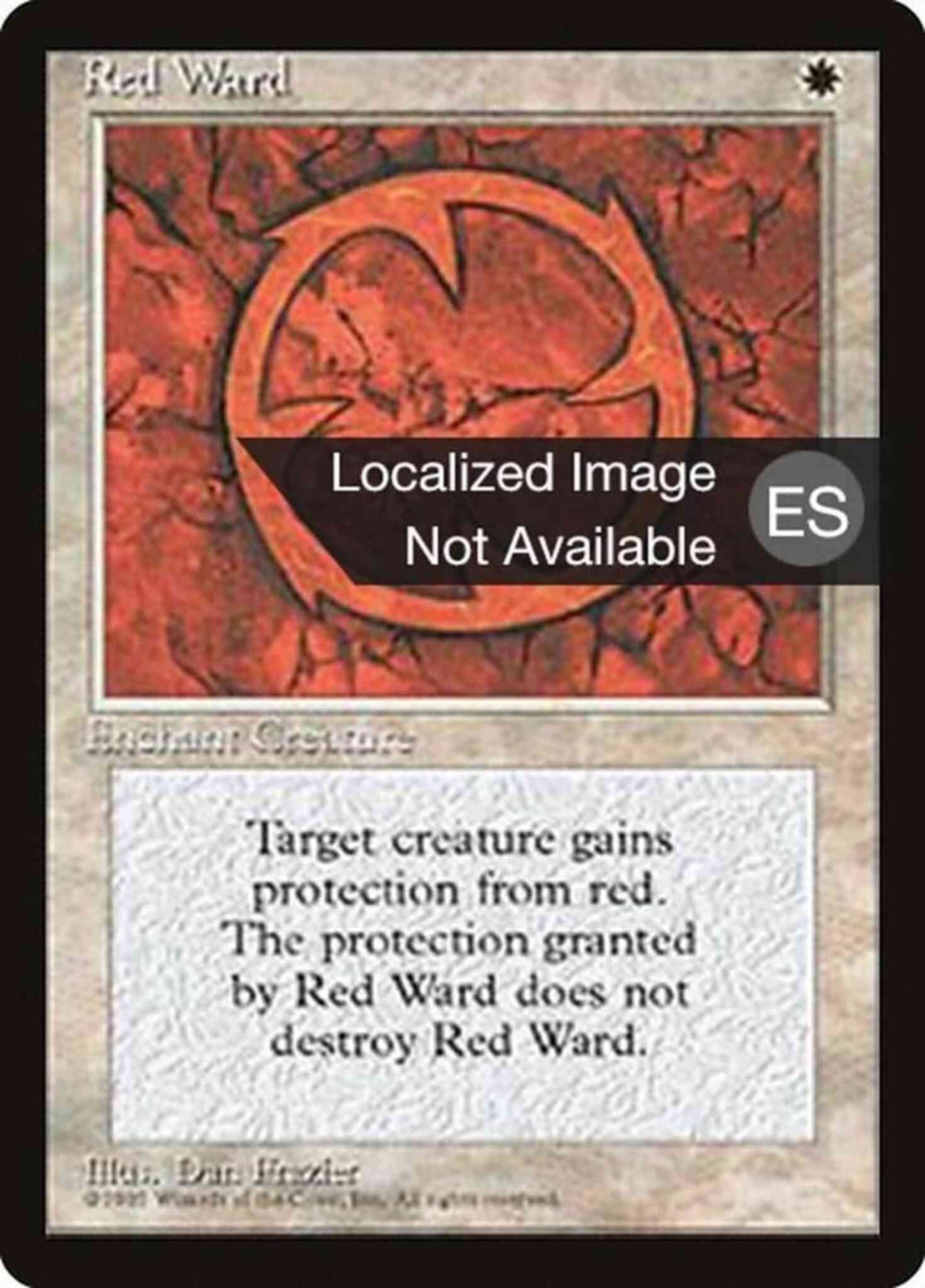 Red Ward - Korean [44] [Fourth Edition Black Border: Korean] [Non-Foil]