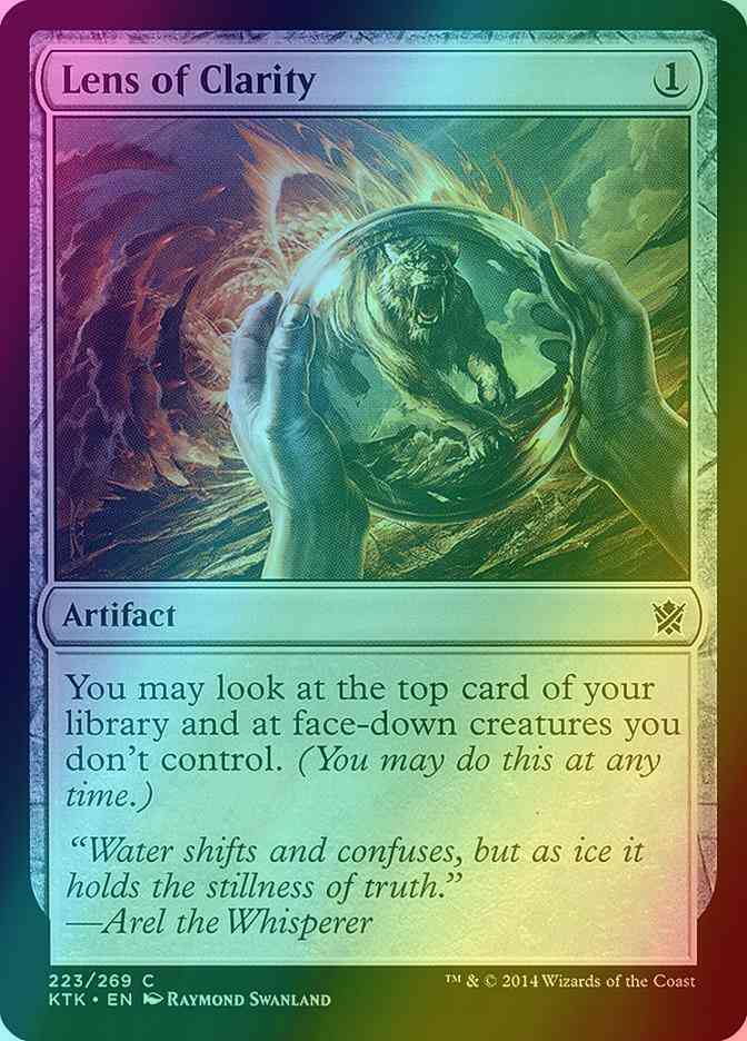 Lens of Clarity [223] [Khans Of Tarkir] [Foil]