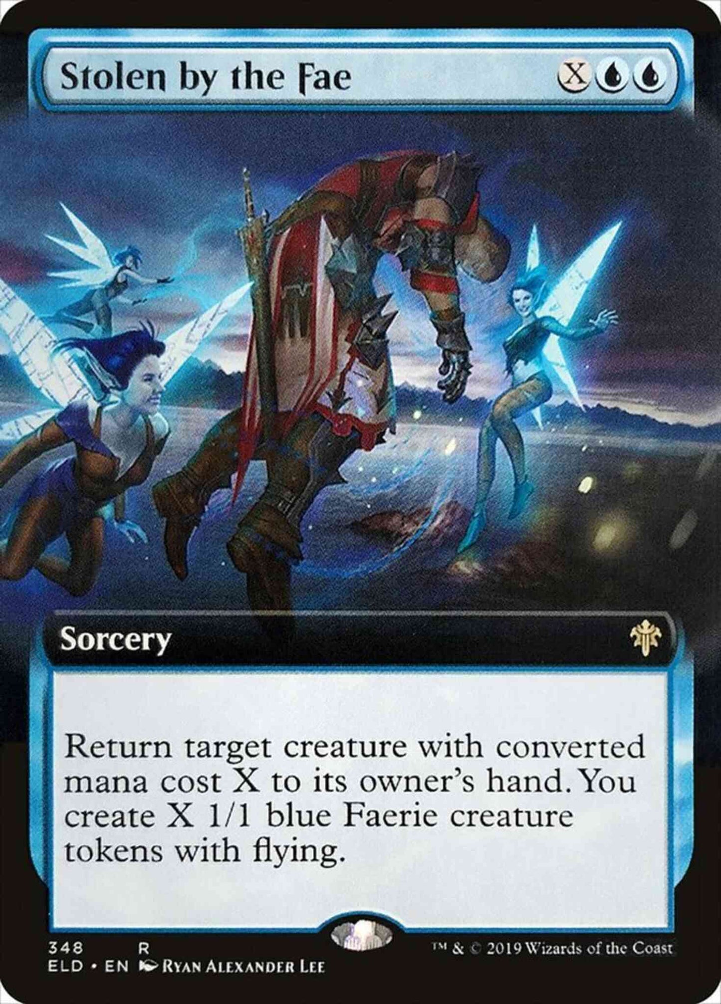 Stolen by the Fae [348] [Extended Art] [Throne of Eldraine] [Non-Foil]