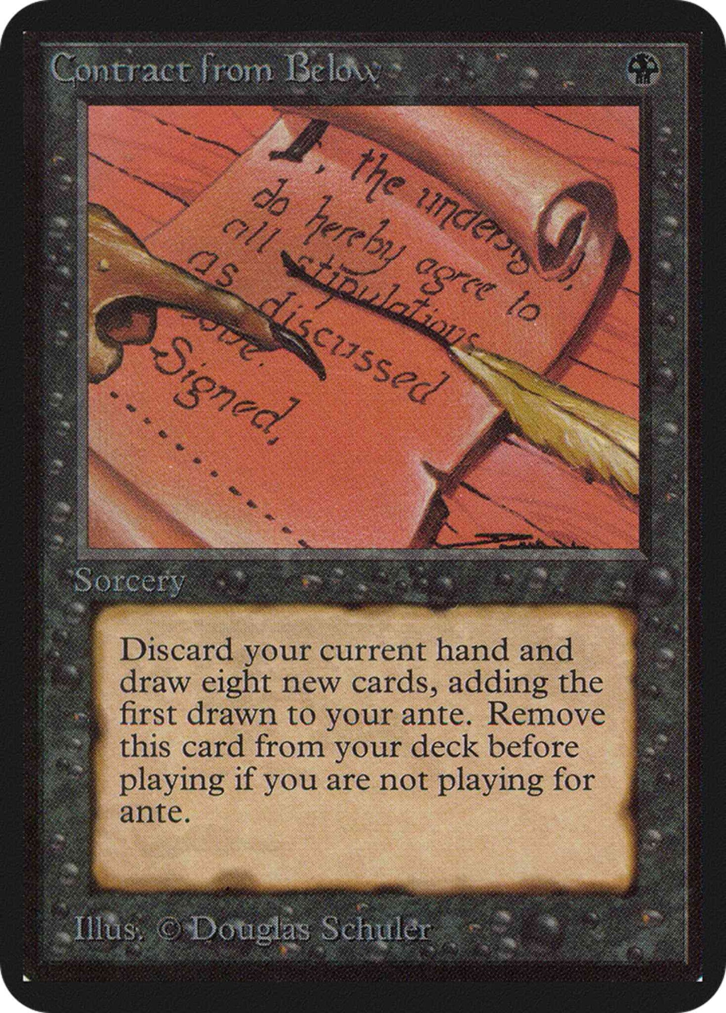 Contract from Below [96] [Limited Edition Alpha] [Non-Foil]