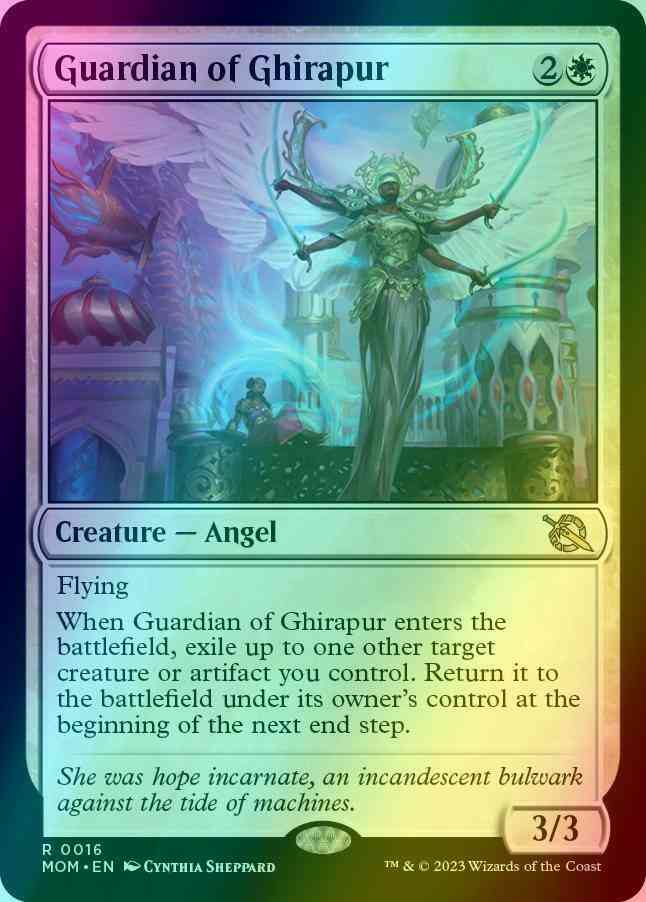 Guardian of Ghirapur [16] [March of the Machine] [Foil]