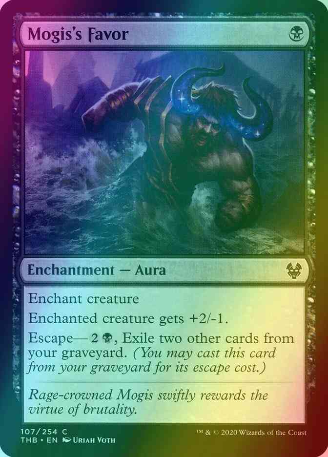 Mogis's Favor [107] [Theros Beyond Death] [Foil]