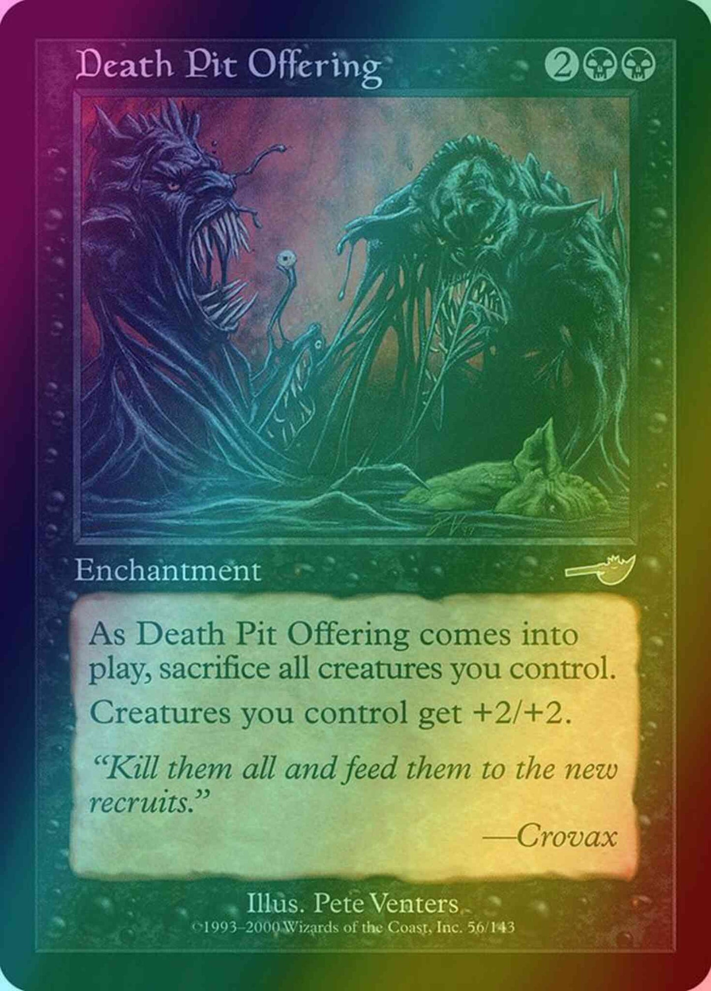 Death Pit Offering [56] [Nemesis] [Foil]