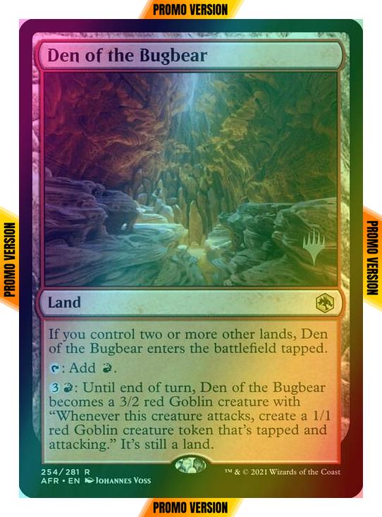 Den of the Bugbear [Promo Pack] [254p] [Adventures in the Forgotten Realms Promos] [Foil]