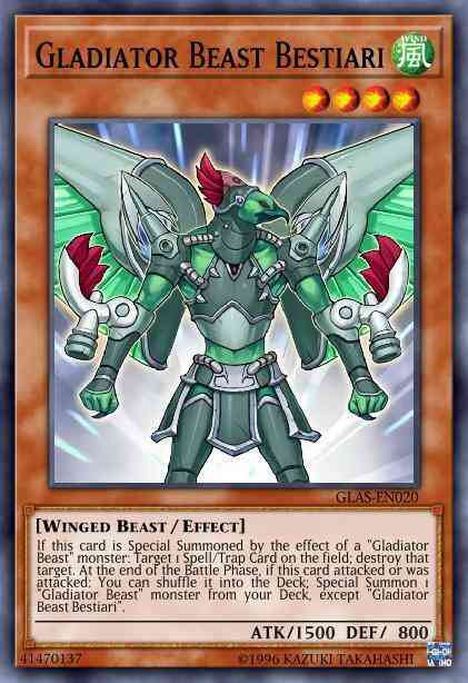 Gladiator Beast Bestiari - AP07-EN018 - Common - Unlimited