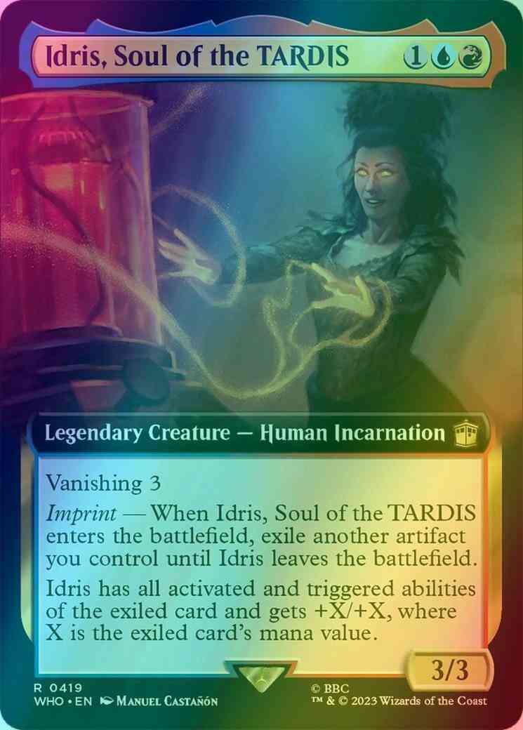 Idris, Soul of the TARDIS [419] [Extended Art] [Universes Beyond: Doctor Who] [Foil]