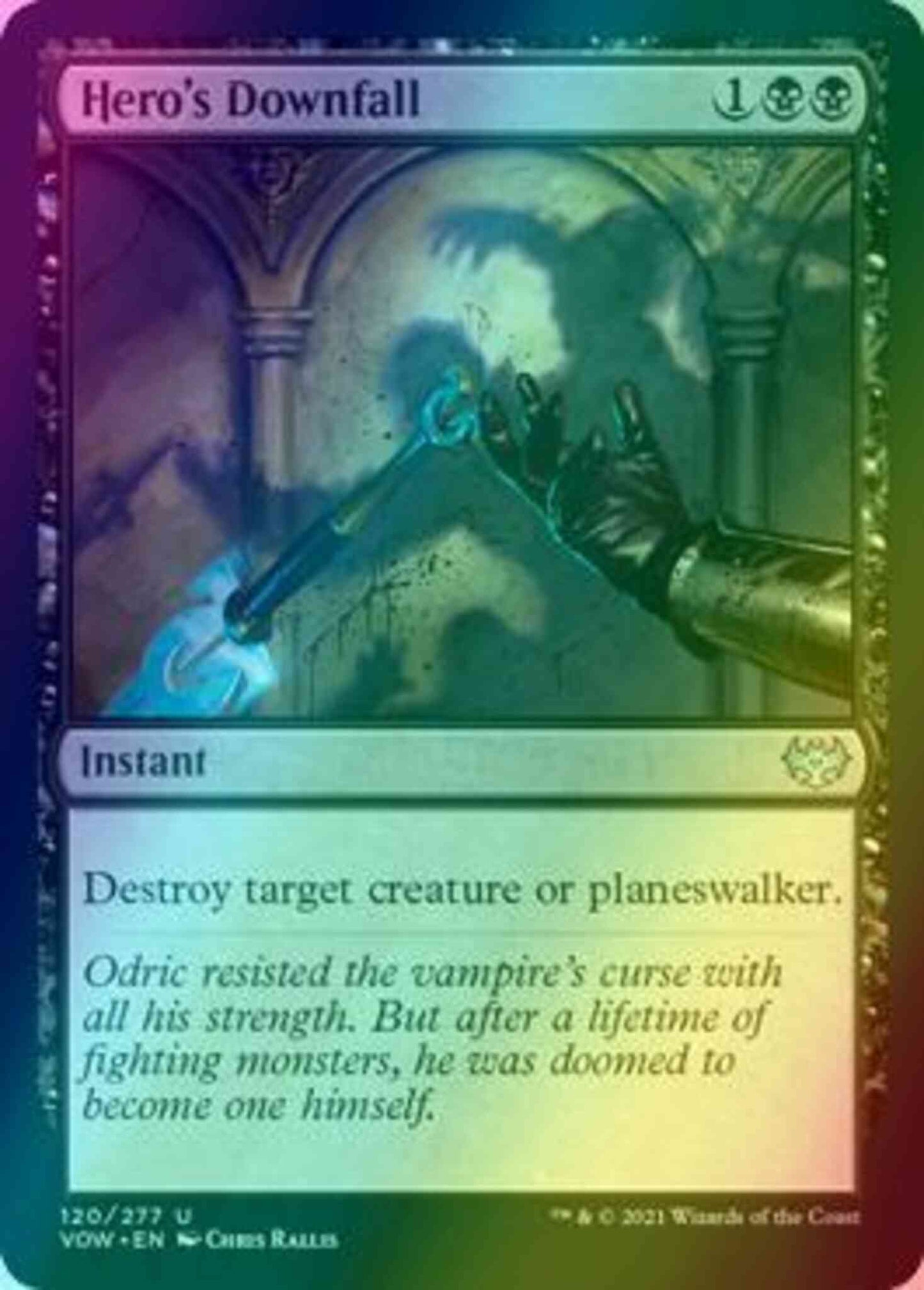 Hero's Downfall [120] [Innistrad: Crimson Vow] [Foil]