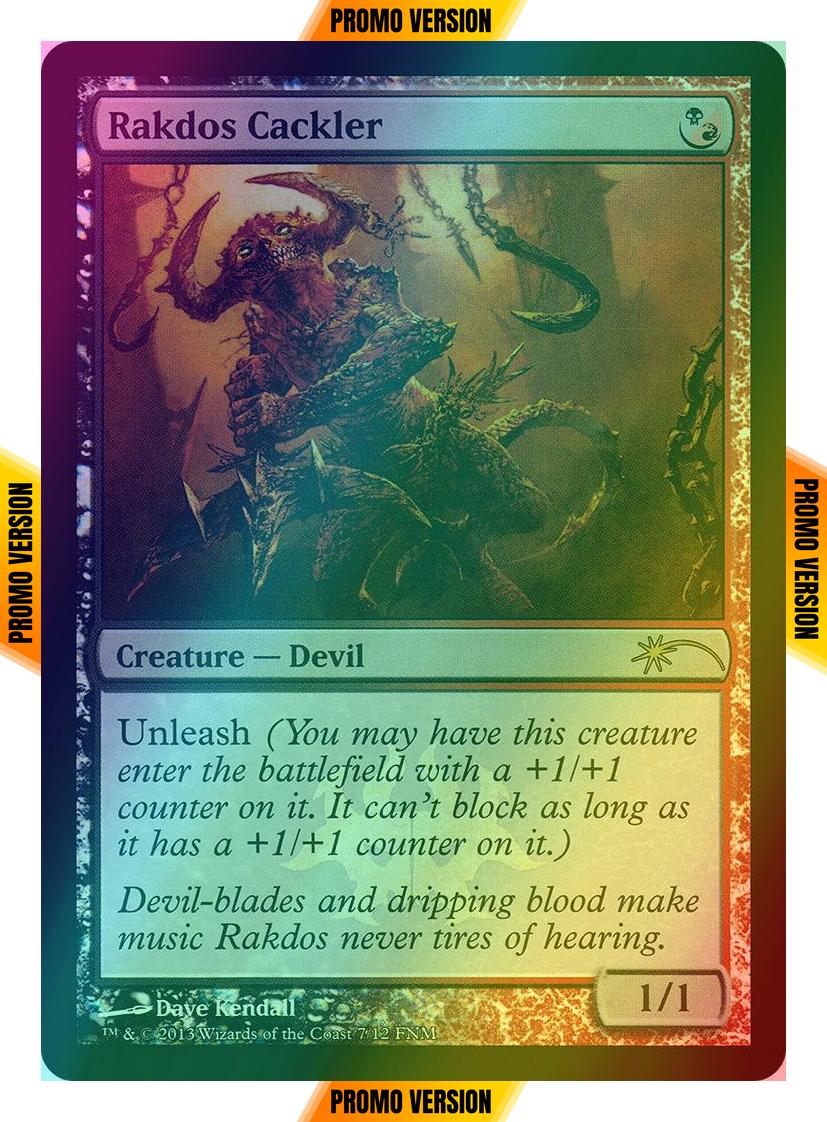 Rakdos Cackler [7] [Friday Night Magic 2013] [Foil]