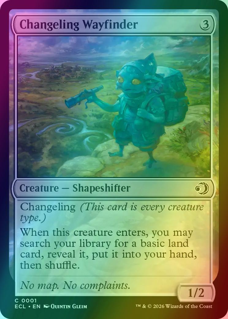 Changeling Wayfinder [1] [Lorwyn Eclipsed] [Foil]