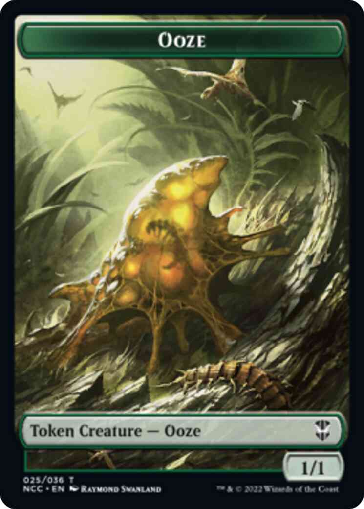 Ooze Token (25) // Treasure Token (15) [Streets of New Capenna: Commander: Tokens] [Non-Foil]