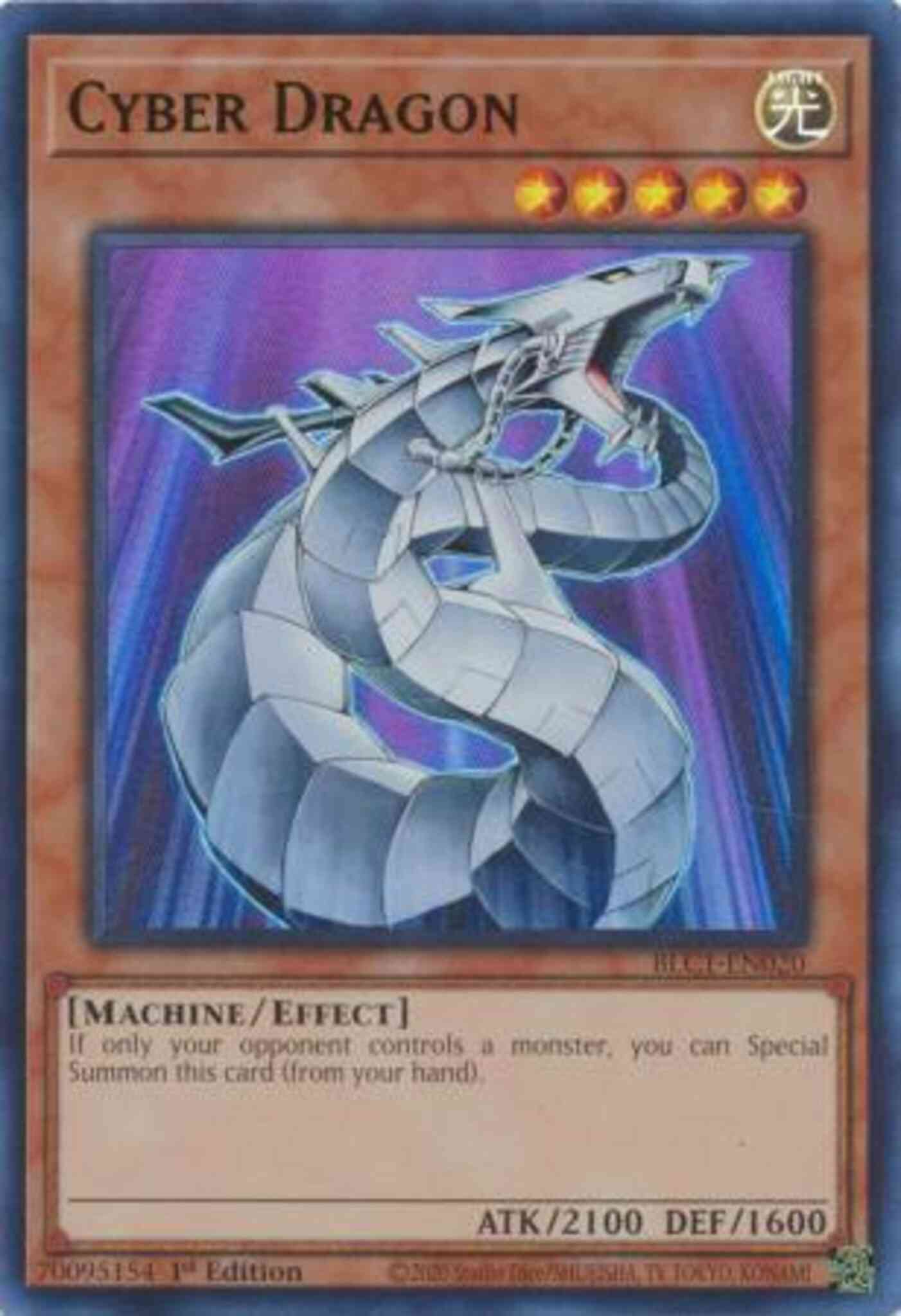 Cyber Dragon - BLC1-EN020 - Ultra Rare - 1st Edition