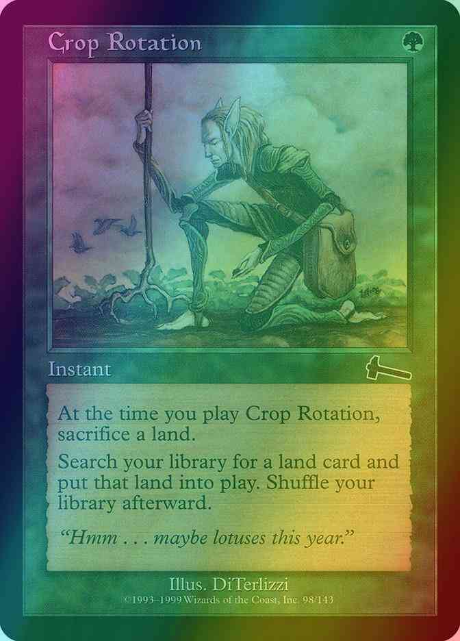 Crop Rotation [98] [Urza's Legacy] [Foil]