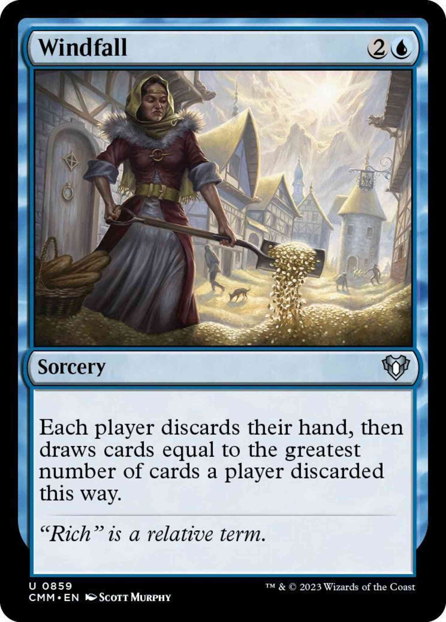 Windfall [859] [Commander Masters] [Non-Foil]