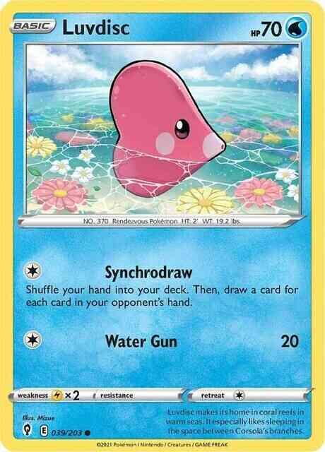 Luvdisc - 039/203 - Common [swsh7-039] [Non-Holo]