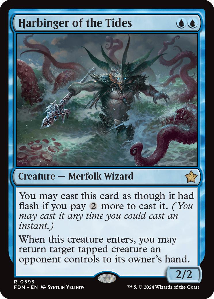 Harbinger of the Tides [593] [Foundations] [Non-Foil]