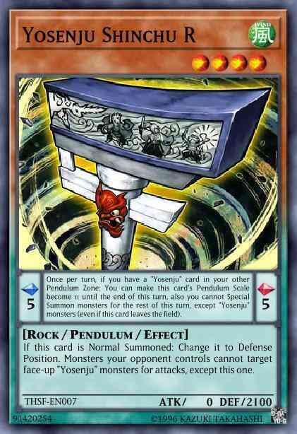 Yosenju Shinchu R - SP17-EN008 - Starfoil Rare - 1st Edition