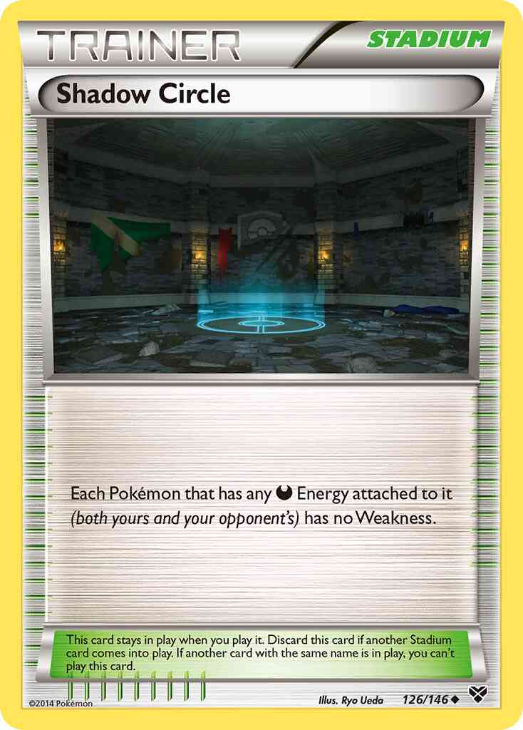 Shadow Circle - 126/146 - Uncommon [xy1-126] [Non-Holo]