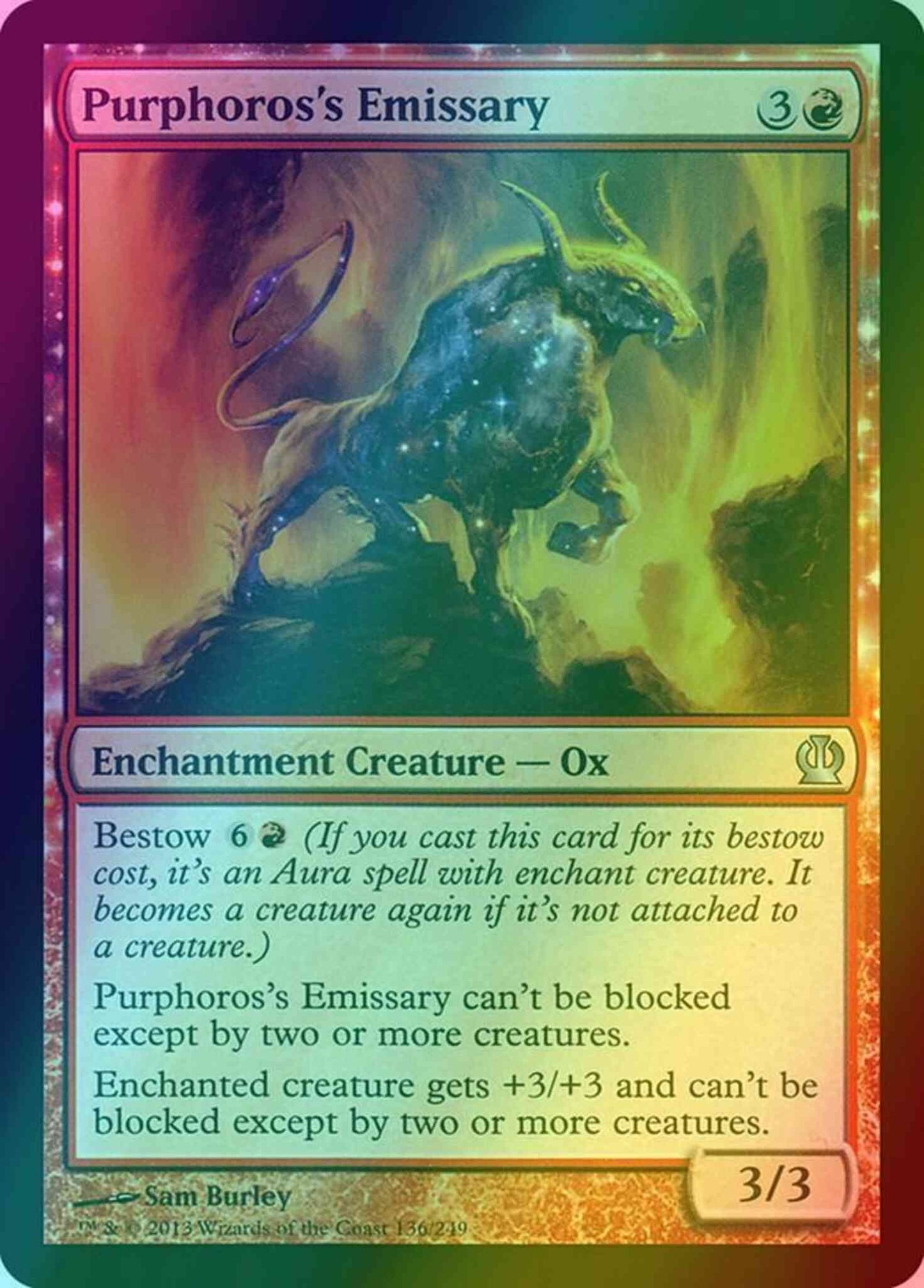 Purphoros's Emissary [136] [Theros] [Foil]