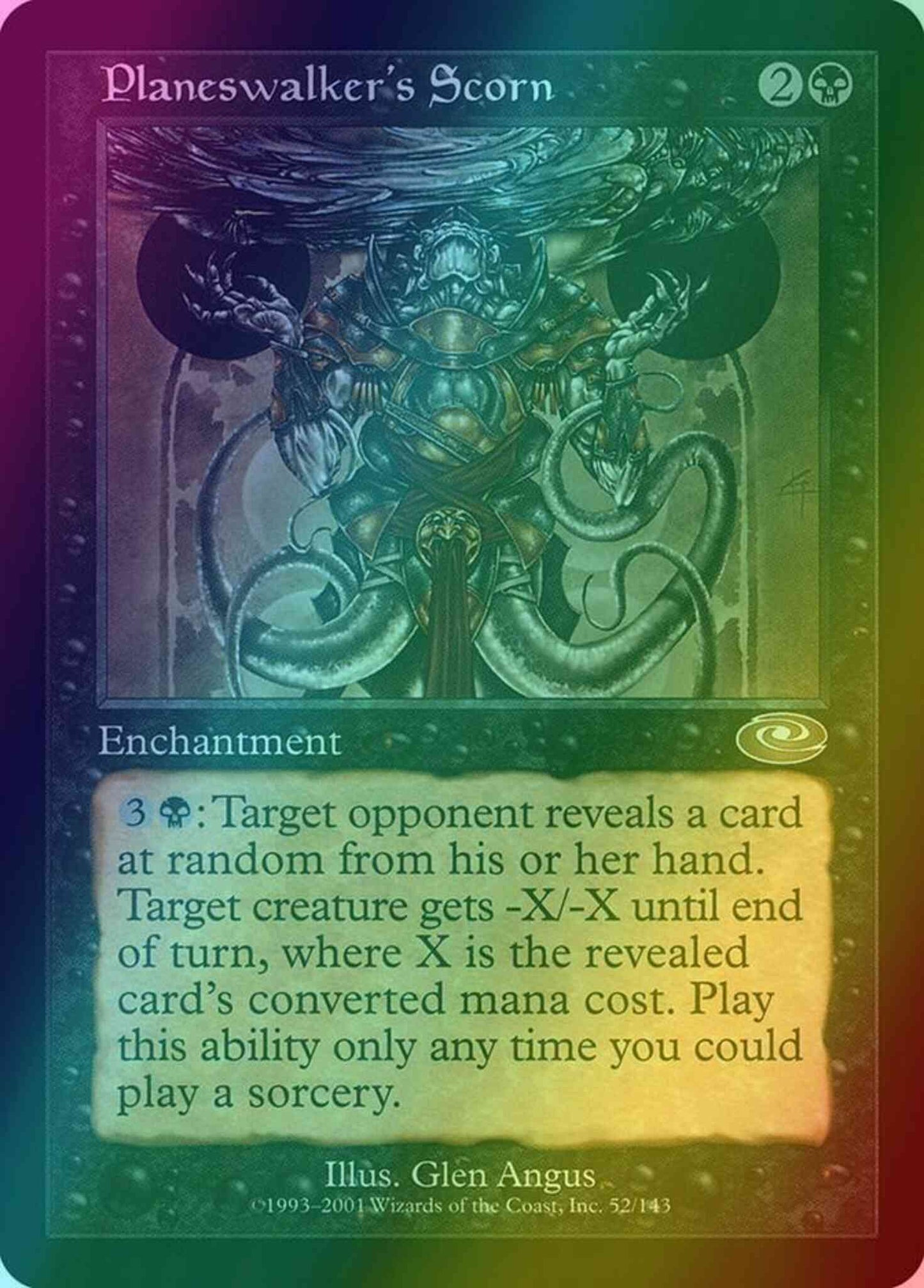 Planeswalker's Scorn [52] [Planeshift] [Foil]