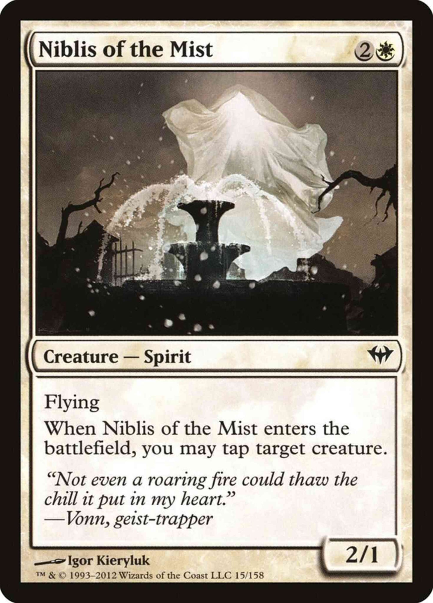 Niblis of the Mist [15] [Dark Ascension] [Non-Foil]