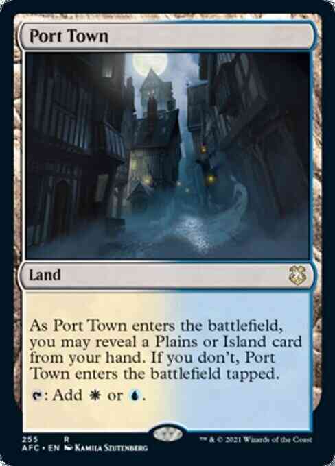 Port Town [255] [Adventures in the Forgotten Realms Commander] [Non-Foil]