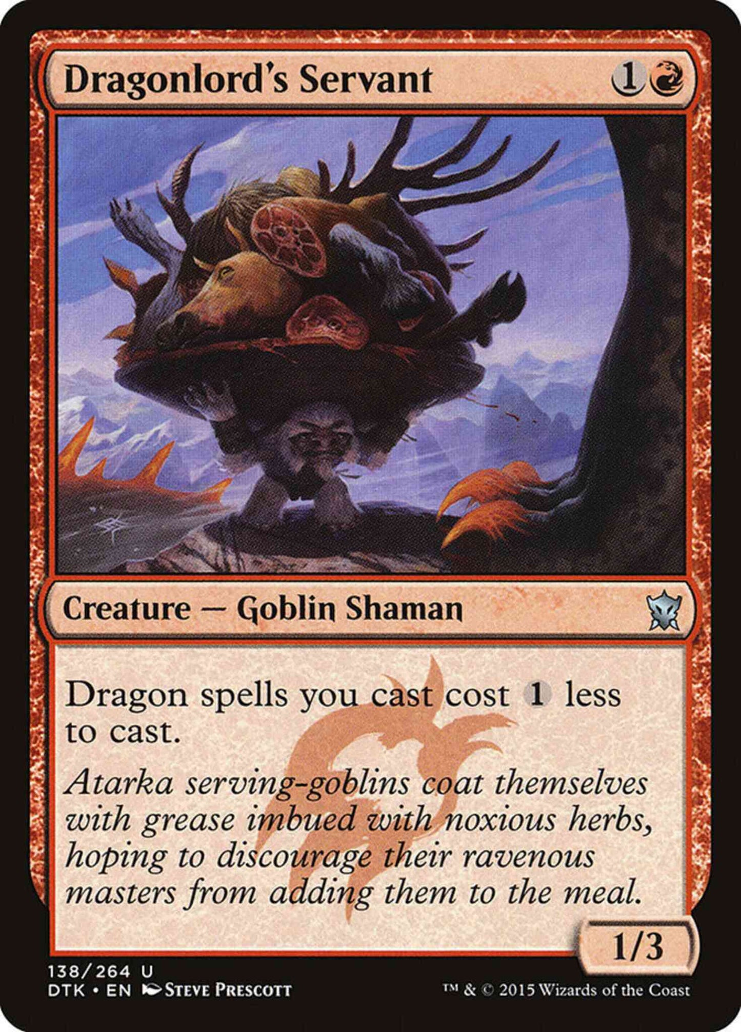 Dragonlord's Servant [138] [Dragons Of Tarkir] [Non-Foil]