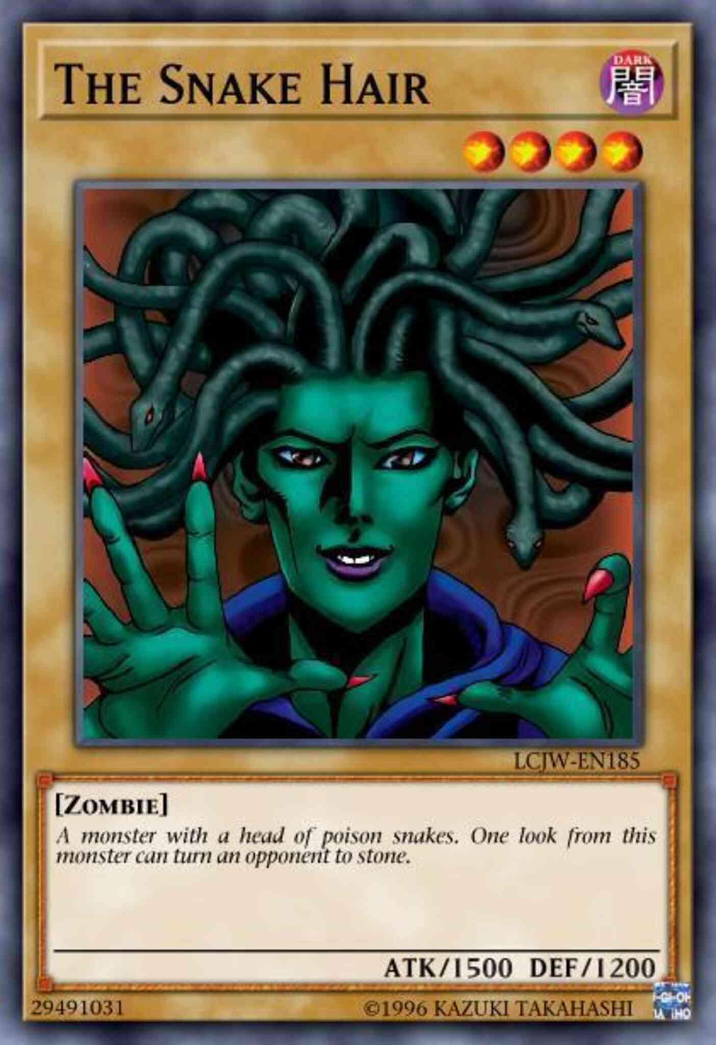 The Snake Hair - SBLS-EN026 - Common - 1st Edition