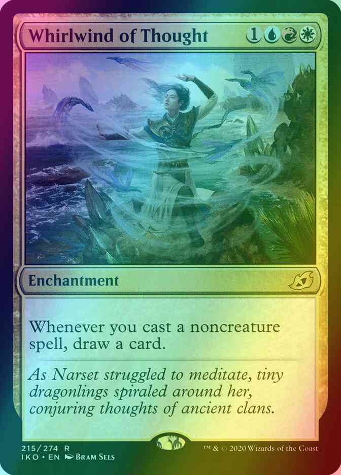 Whirlwind of Thought [215] [Ikoria: Lair of Behemoths] [Foil]