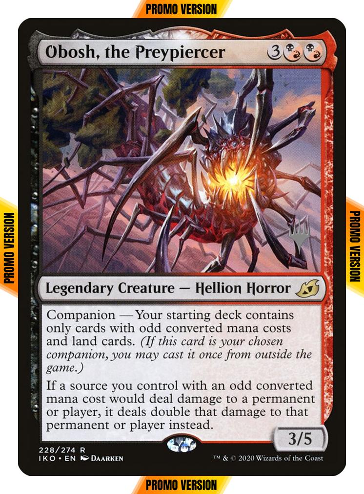 Obosh, the Preypiercer [Promo Pack] [228p] [Ikoria: Lair of Behemoths Promos] [Foil]