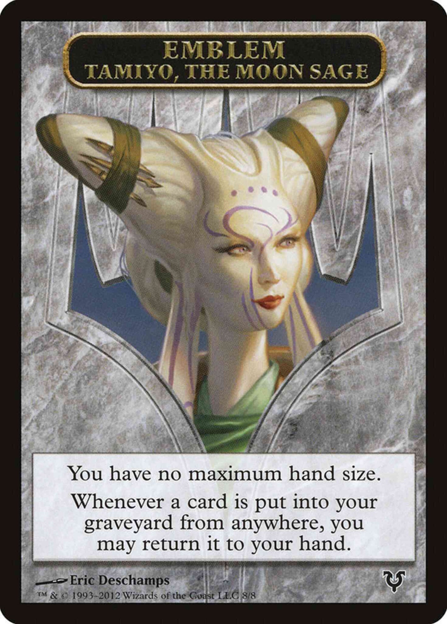 Tamiyo, the Moon Sage Emblem [08] [Avacyn Restored Tokens] [Non-Foil]