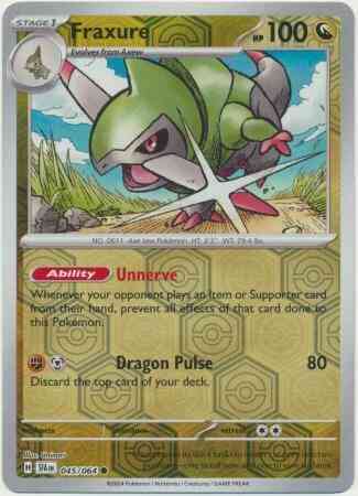 Fraxure - 045/064 - Common [sv065-045] [Reverse Holo]