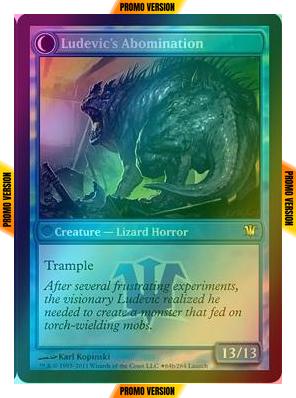 Ludevic's Test Subject // Ludevic's Abomination [64] [Innistrad Promos] [Foil]