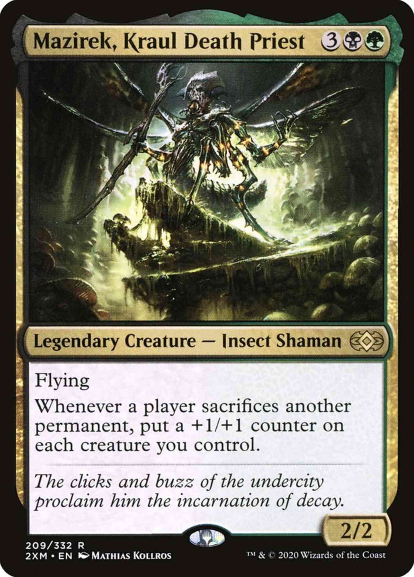 Mazirek, Kraul Death Priest [209] [Double Masters] [Non-Foil]