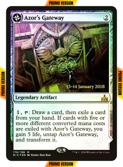 Azor's Gateway // Sanctum of the Sun [176s] [Rivals of Ixalan Promos] [Foil]