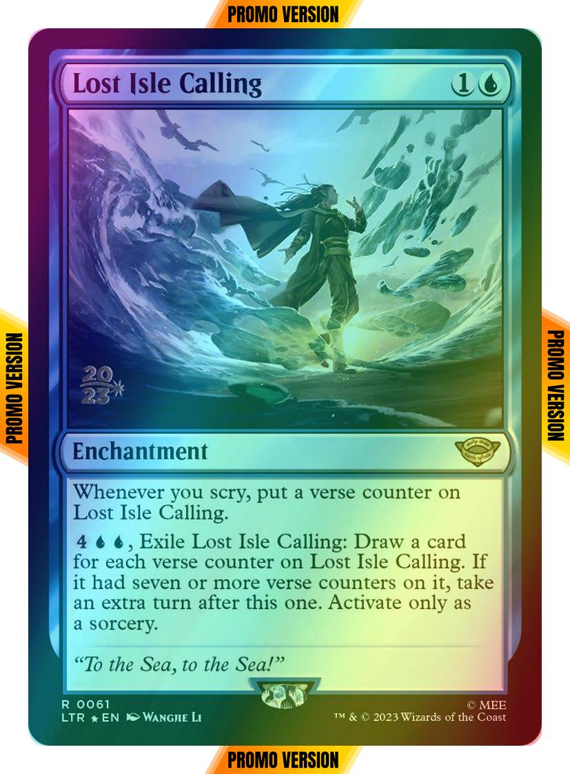 Lost Isle Calling [61s] [Prerelease] [The Lord of the Rings: Tales of Middle-earth: Promos] [Foil]