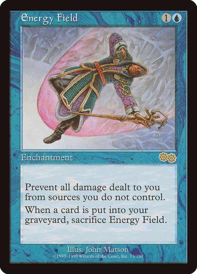 Energy Field [73] [Urza's Saga] [Non-Foil]