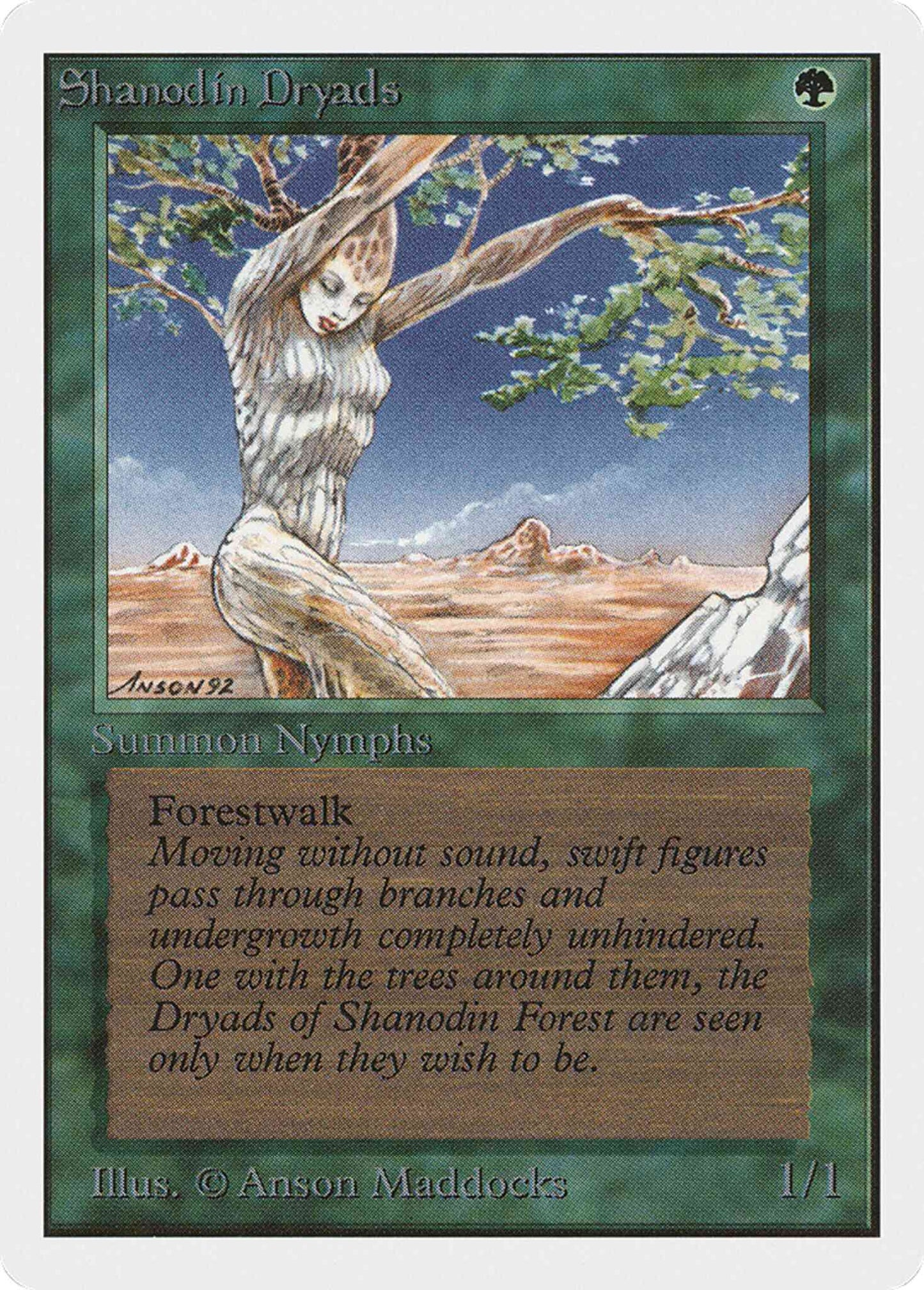Shanodin Dryads [217] [Unlimited] [Non-Foil]