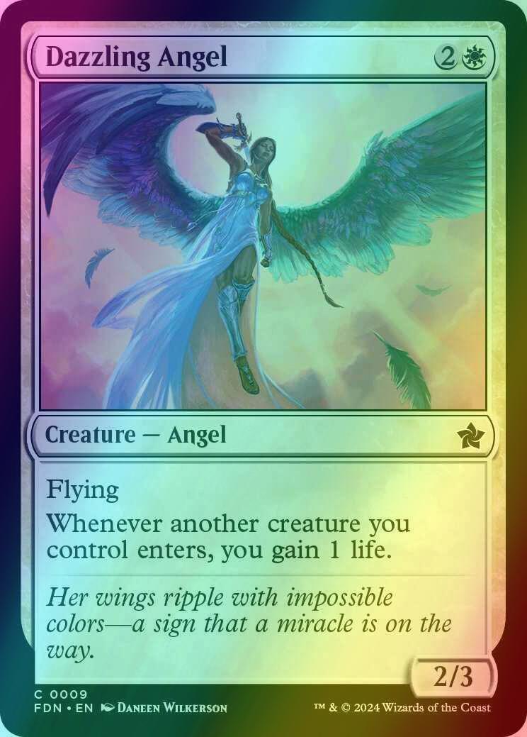 Dazzling Angel [9] [Foundations] [Foil]