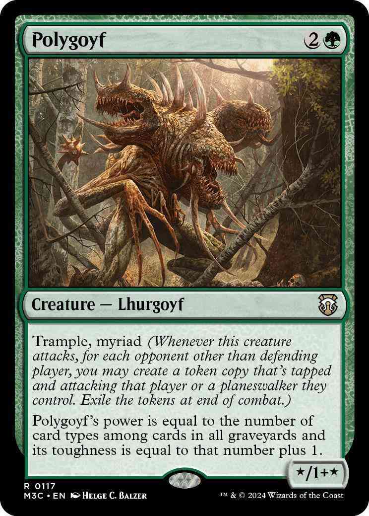 Polygoyf [117] [Modern Horizons 3: Commander] [Non-Foil]