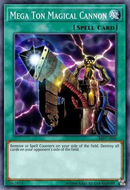 Mega Ton Magical Cannon - DR1-EN149 - Common - Unlimited